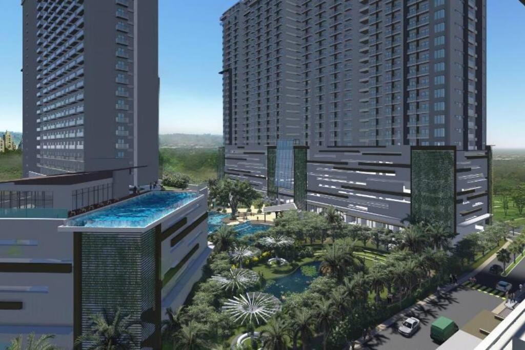 Condo Near Ayala Cebu City W Wifi Balcony ภายนอก รูปภาพ